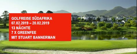 Golfreise Südafrika 2019