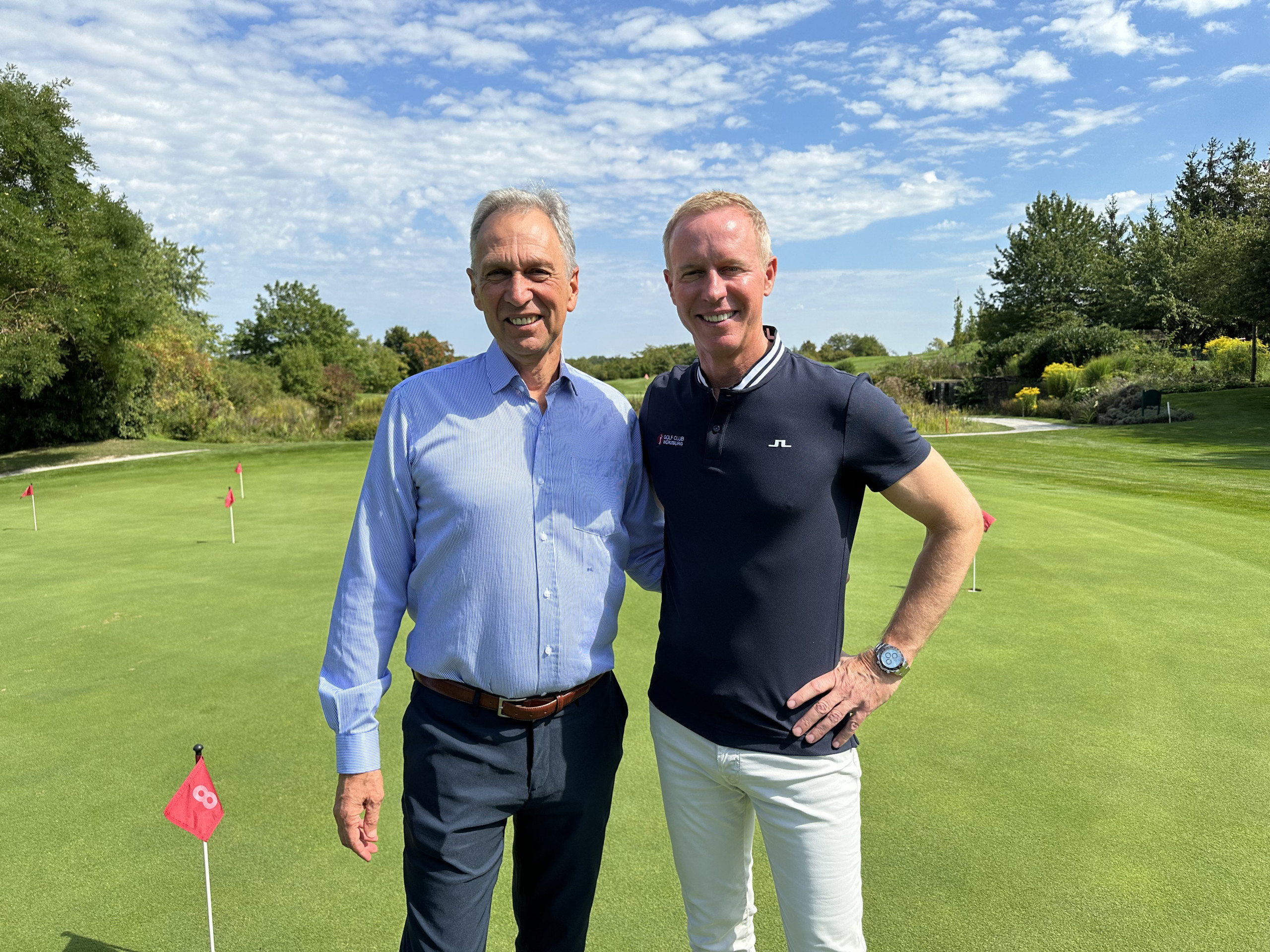 PGA of Germany Geschäftsführer zu Besuch im Golf Club Würzburg Golf Club Würzburg